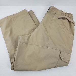 5.11 TACTICAL CAPRIS PANTS KHAKI HIKING